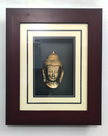 Lord Budha Frame 3D