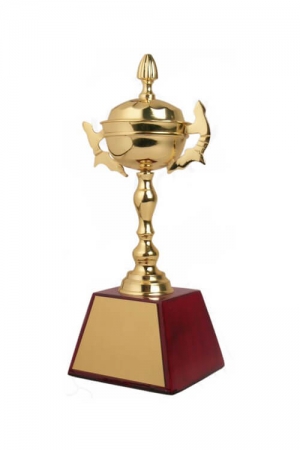 Sleek Bronze Sphere Trophy